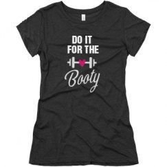 Ladies Slim Fit Super Soft Triblend Tee