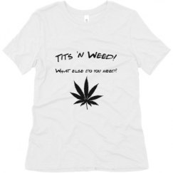 Ladies Relaxed Fit Super Soft Triblend Tee