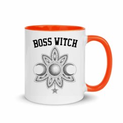 11oz Ceramic Mug with Color Inside