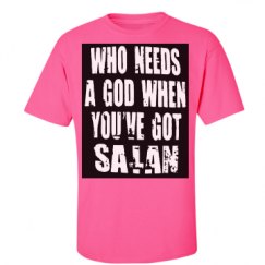 Unisex Ultra Cotton Safety Neon Crewneck Tee