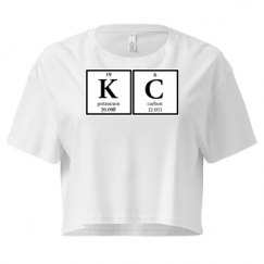 Ladies Festival Cali Crop Top Tee