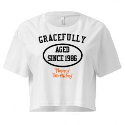 Ladies Festival Cali Crop Top Tee