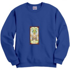 Unisex Film and Foil Crewneck Sweatshirt