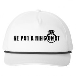 Snapback Five-Panel Rope Hat