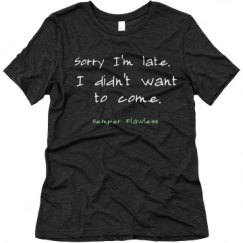 Ladies Relaxed Fit Super Soft Triblend Tee