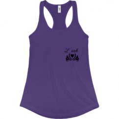 Ladies Slim Fit Racerback Tank Top