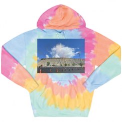Unisex Tie-Dye Fleece Hoodie