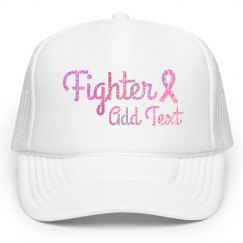 Glitter Pink Fighter Hat