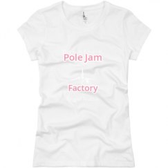 Ladies Slim Fit Basic Promo Jersey Tee