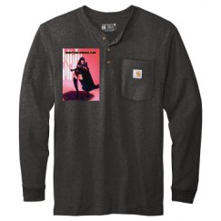 Unisex Carhartt Long Sleeve Henley Tee 