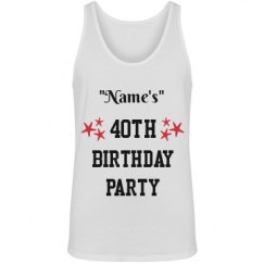 Unisex Jersey Tank Top