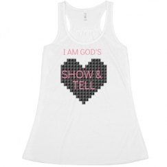 Ladies Flowy Racerback Tank