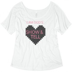 Ladies Flowy Slouchy Tee