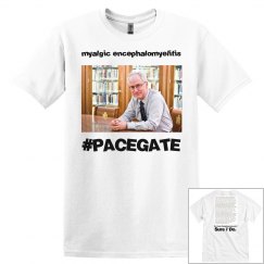 #PACEGATE (Wessely - Unisex White T-Shirt)