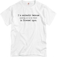 Sarcastic Throat Punch