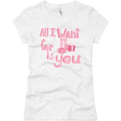 Ladies Slim Fit Basic Promo Jersey Tee