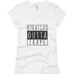 Ladies Slim Fit Basic Promo Jersey Tee