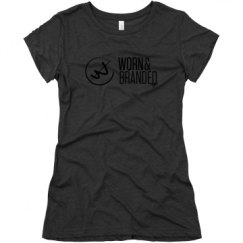 Ladies Slim Fit Super Soft Triblend Tee