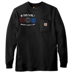 Unisex Carhartt Pocket Long Sleeve Tee