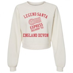 Women's Raglan Pullover Fleece