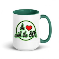 15oz Ceramic Mug with Color Inside