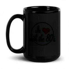15oz Black Glossy Mug