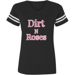 Ladies Relaxed Fit Vintage Sports Tee