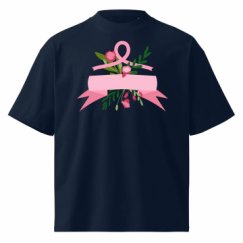 Unisex Organic Oversized High Neck T-Shirt