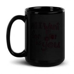 15oz Black Glossy Mug
