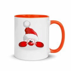 11oz Ceramic Mug with Color Inside