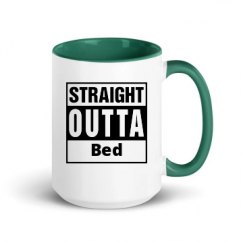 15oz Ceramic Mug with Color Inside