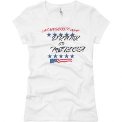 Ladies Slim Fit Basic Promo Jersey Tee