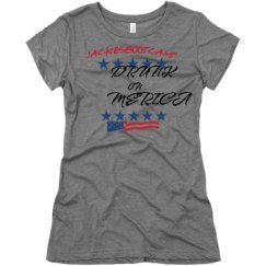Ladies Slim Fit Super Soft Triblend Tee