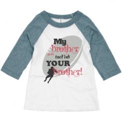 Toddler 3/4 Sleeve Raglan Tee