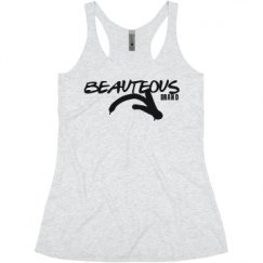 Ladies Slim Fit Super Soft Racerback Triblend Tank