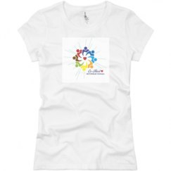 Ladies Slim Fit Basic Promo Jersey Tee