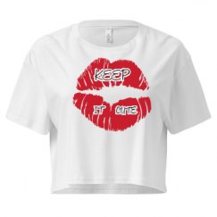 Ladies Festival Cali Crop Top Tee