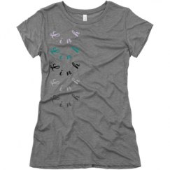 Ladies Slim Fit Super Soft Triblend Tee