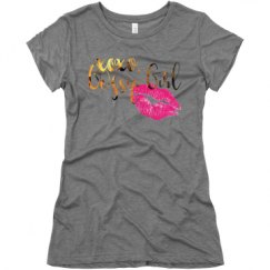 Ladies Slim Fit Super Soft Triblend Tee