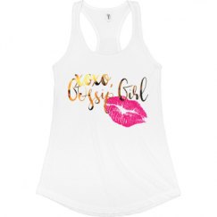 Ladies Slim Fit Racerback Tank Top