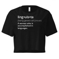 Ladies Festival Cali Crop Top Tee