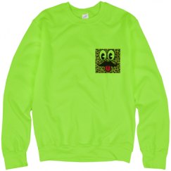 Unisex Neon Crewneck Sweatshirt