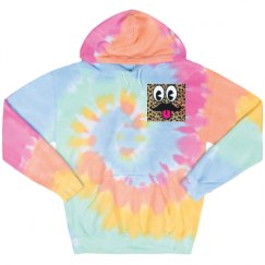 Unisex Tie-Dye Fleece Hoodie