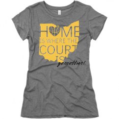Ladies Slim Fit Super Soft Triblend Tee