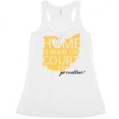 Ladies Flowy Racerback Tank