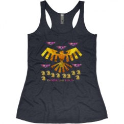 Ladies Slim Fit Super Soft Racerback Triblend Tank