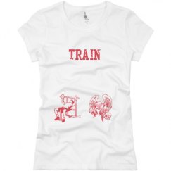 Ladies Slim Fit Basic Promo Jersey Tee