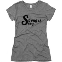 Ladies Slim Fit Super Soft Triblend Tee