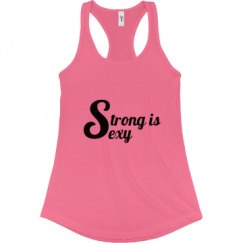 Ladies Slim Fit Racerback Tank Top