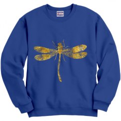 Unisex Film and Foil Crewneck Sweatshirt